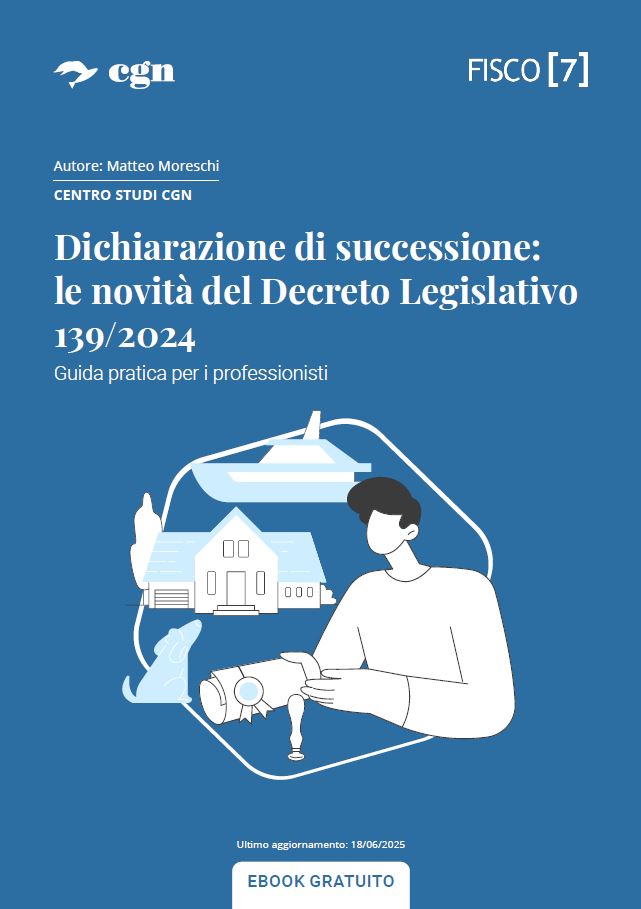 Cover e-book Fisco7 Successioni 2025