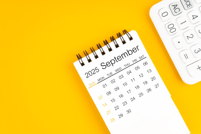 scadenzario settembre 2025