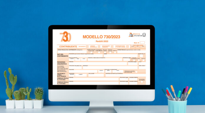 Novità modello 730 2023